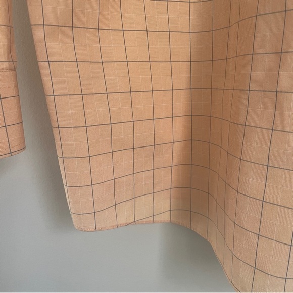 Jos. A. Bank Plaid Button Down Dress Shirt Men’s Large Traveler’s Collection - Picture 6 of 8